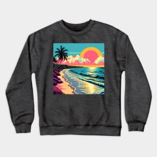 Candy Beach Crewneck Sweatshirt